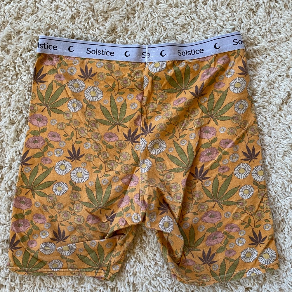 Solstice Intimates Cotton Bike Shorts, size L